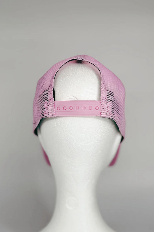 New Era – Casquette Yankees MLB – Trucker rose pastel – Taille unique – Neuve